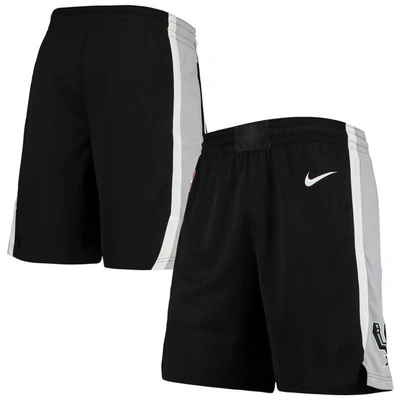 Nike Team Limited Shorts Icon Edition Sw San Antonio Spurs Black