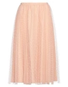 Red Valentino Midi Skirts In Pink