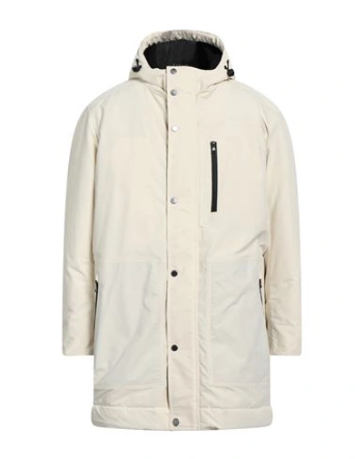 Esemplare Man Coat Cream Size L Polyester In White