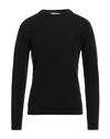 Wool & Co Man Sweater Black Size S Merino Wool, Viscose, Polyamide, Cashmere