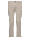 Jeckerson Man Pants Beige Size 34 Cotton, Elastane