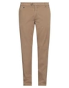 Antony Morato Man Pants Khaki Size 40 Cotton, Elastane In Beige