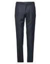 Luigi Borrelli Napoli Man Pants Navy Blue Size 32 Cotton