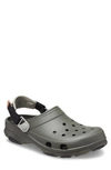 Crocs Classic Terrain Clog In Dusty Olive/ Multi