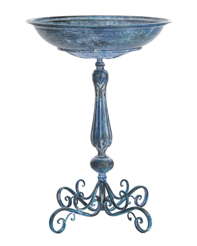 Safavieh Orian Bird Bath In Blue