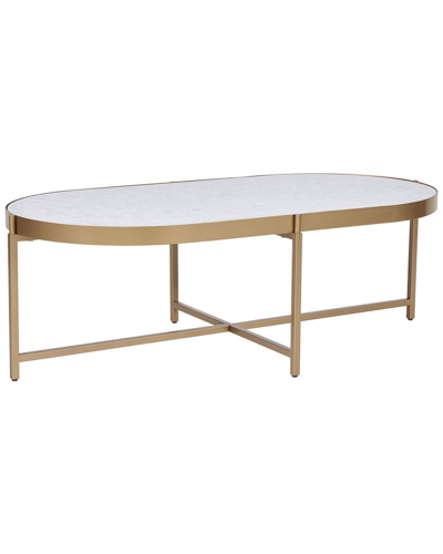 Miranda Kerr Home Editorial Cocktail Table In Gold