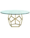Miranda Kerr Home Love Joy Bliss Round Table In Gold