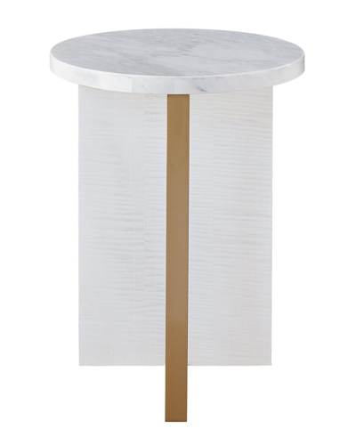 Miranda Kerr Home Reverie Round Accent Table In White