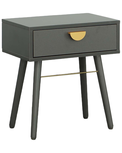 Progressive Furniture Nightstand In Grey