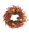 SAFAVIEH SAFAVIEH FAUX 31 BERRY & COREOPSIS WREATH