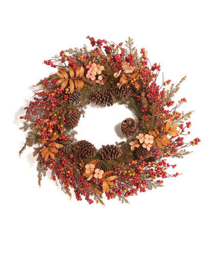 Safavieh Faux 31 Berry & Coreopsis Wreath