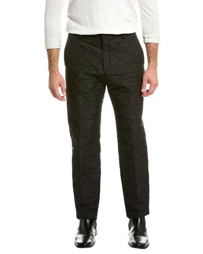 Hugo Boss Formal Trousers In Virgin-wool Serge In Black
