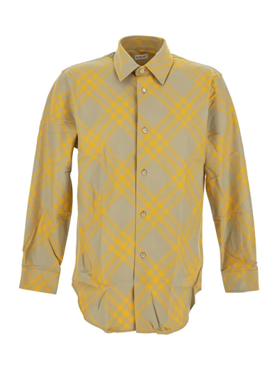 Burberry Hunter Check Shirt In Multi-colored