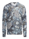 ETRO FLORAL-PRINTED CREWNECK SWEATSHIRT