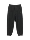 Alexander Wang Logo Printed Elasticated Waistband Track Shorts In Black