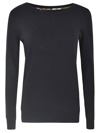 Barbour Crew Neck Sweater In Navy Fawn
