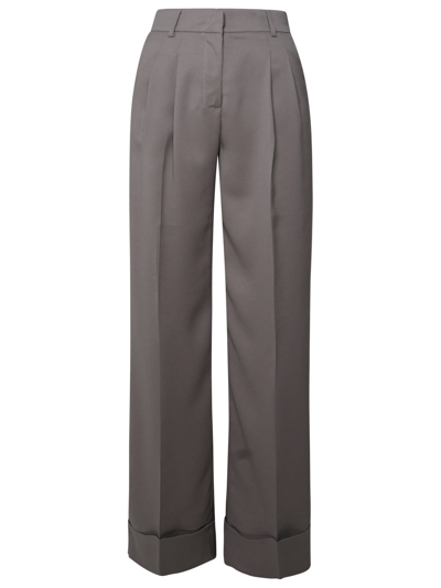 THE ANDAMANE GREY POLYESTER TROUSERS