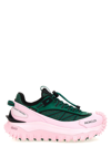 Moncler 45mm Trailgrip Gtx Leather Sneakers In Multicolor