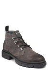 Karl Lagerfeld Suede Lug Chukka Boot In Grey