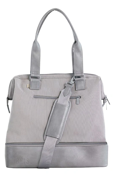 Beis Mini Weekend Bag. In Grey