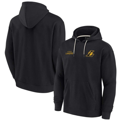 Fanatics Signature Unisex  Black Los Angeles Lakers Super Soft Fleece Pullover Hoodie