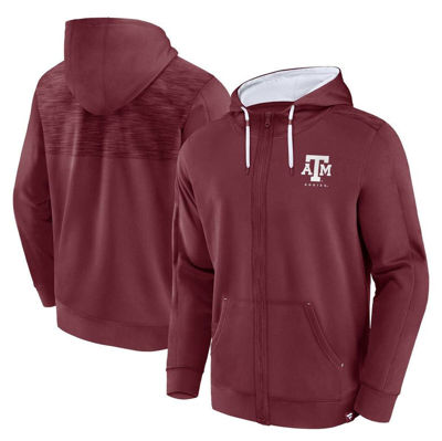 Fanatics Branded Maroon Texas A&m Aggies Power Index Full-zip Hoodie