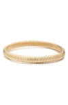 Ettika Flex Bangle In Gold