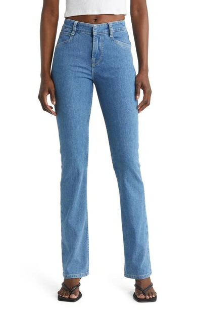Frame Notch Le Mini Bootcut Jeans In Melody