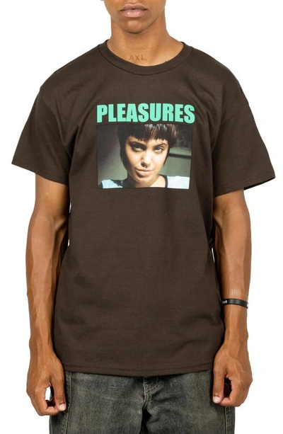 Pleasures Kate Graphic T-shirt In Brown