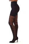 SPANX TIGHT END FLORAL SHAPER TIGHTS