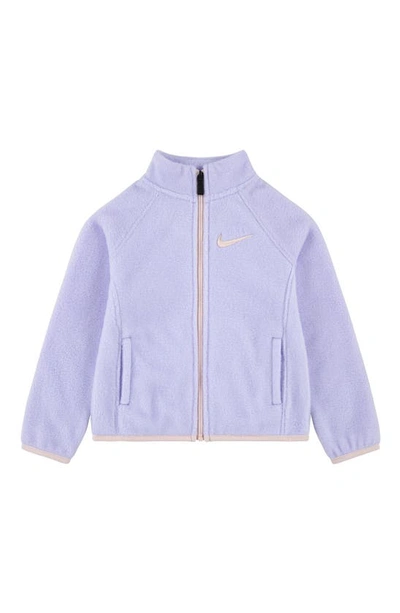 Nike Kids' Fleece Jacket In Lavender Mist