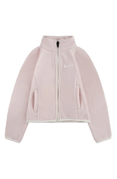Nike Kids' Fleece Jacket In Echo Pink