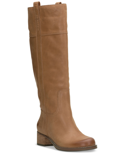 Lucky Brand Women's Hybiscus Knee-high Riding Boots In Tuscany Leather