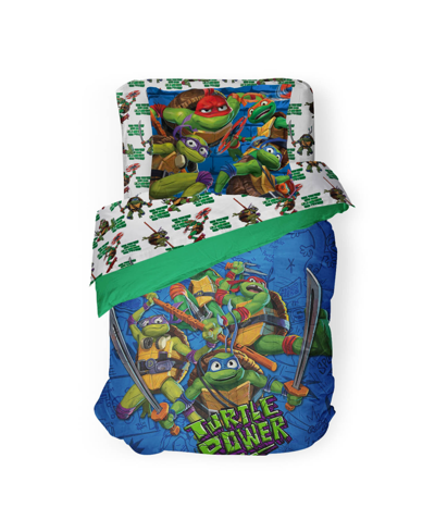 Teenage Mutant Ninja Turtles Teenage Mutant Ninja Turtle Movie Collection Mutant Mayhem 5-pc. Comforter Set, Twin In Multi