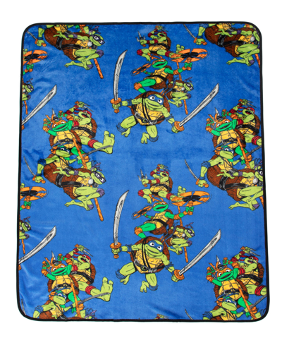 Teenage Mutant Ninja Turtles Teenage Mutant Ninja Turtle Movie Mutant Mayhem Throw, 40" X 50" In Multi