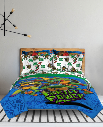 Teenage Mutant Ninja Turtles Teenage Mutant Ninja Turtle Movie Collection Mutant Mayhem 5-pc. Comforter Set, Twin In Multi