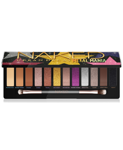 Urban Decay Naked Metal Mania Metallic Eyeshadow Palette In Multi