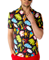 OPPOSUITS MEN'S SHORT-SLEEVE TROPICAL THUNDER SHIRT