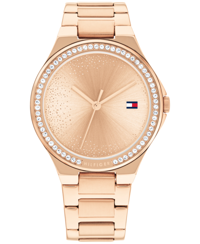 Tommy Hilfiger Women's Quartz Rose Gold-tone Stainless Steel Watch 36mm