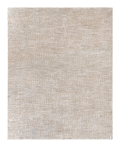 Surya Masterpiece High-low Mpc-2306 6'7" X 9'6" Area Rug In Taupe