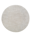 Surya Masterpiece High-low Mpc-2304 6'7" X 6'7" Round Area Rug In Gray