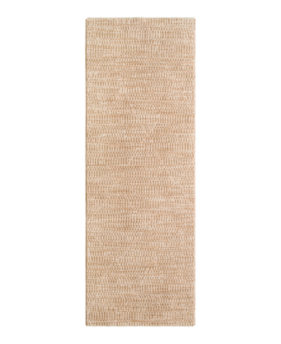 Surya Masterpiece High-low Mpc-2304 2'8" X 10' Runner Area Rug In Khaki