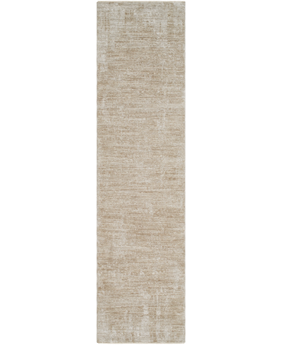 Surya Masterpiece High-low Mpc-2322 2'8" X 7'3" Runner Area Rug In Taupe