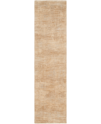 Surya Masterpiece High-low Mpc-2306 2'8" X 10' Runner Area Rug In Khaki