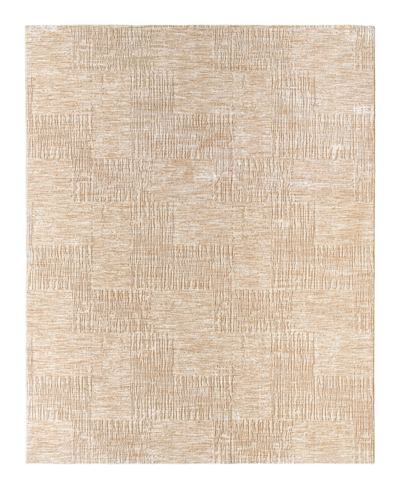 Surya Masterpiece High-low Mpc-2308 6'7" X 9'6" Area Rug In Taupe/brown