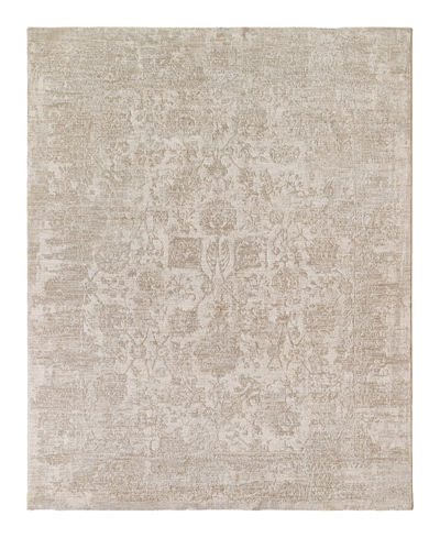 Surya Masterpiece High-low Mpc-2300 5' X 7'5" Area Rug In Silver
