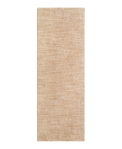 Surya Masterpiece High-low Mpc-2304 2'8" X 7'3" Runner Area Rug In Taupe