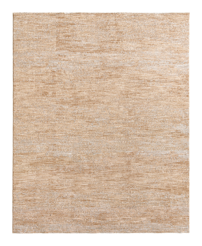 Surya Masterpiece High-low Mpc-2318 6'7" X 9'6" Area Rug In Tan