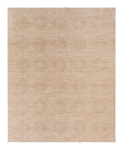 Surya Masterpiece High-low Mpc-2312 6'7" X 9'6" Area Rug In Tan