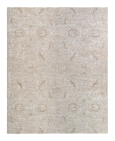 Surya Masterpiece High-low Mpc-2316 2' X 2'11" Area Rug In Brown/taupe
